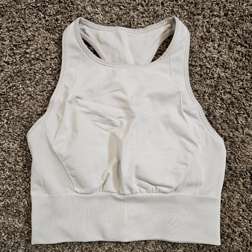 lululemon athletica White Sports Bra